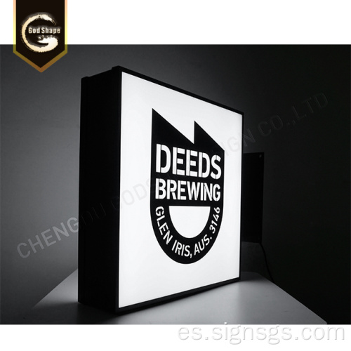 Letrero de publicidad LED Lightboxes